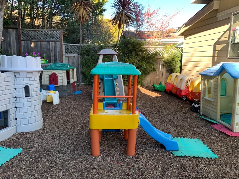 Daycare facility outdoor area